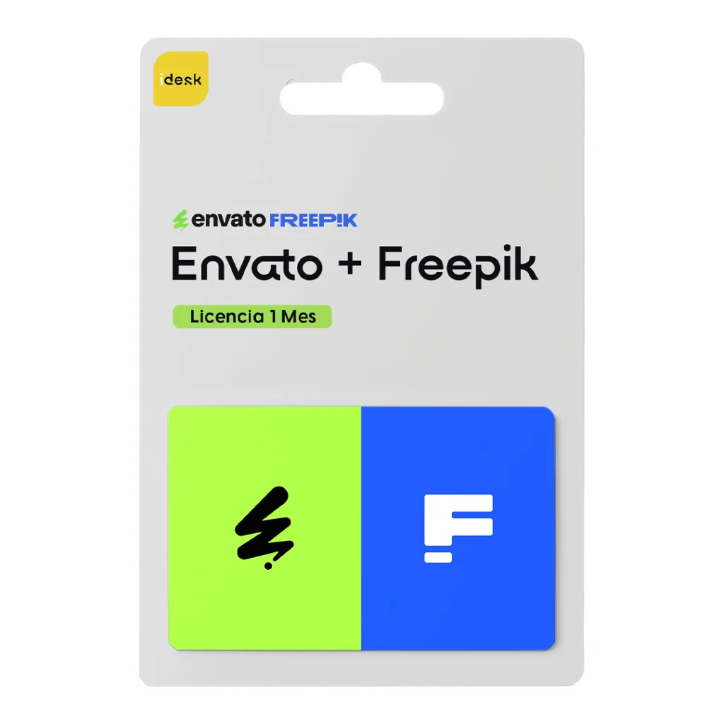 Envato y Freepik l Licencia 1 mes - Innovodesk
