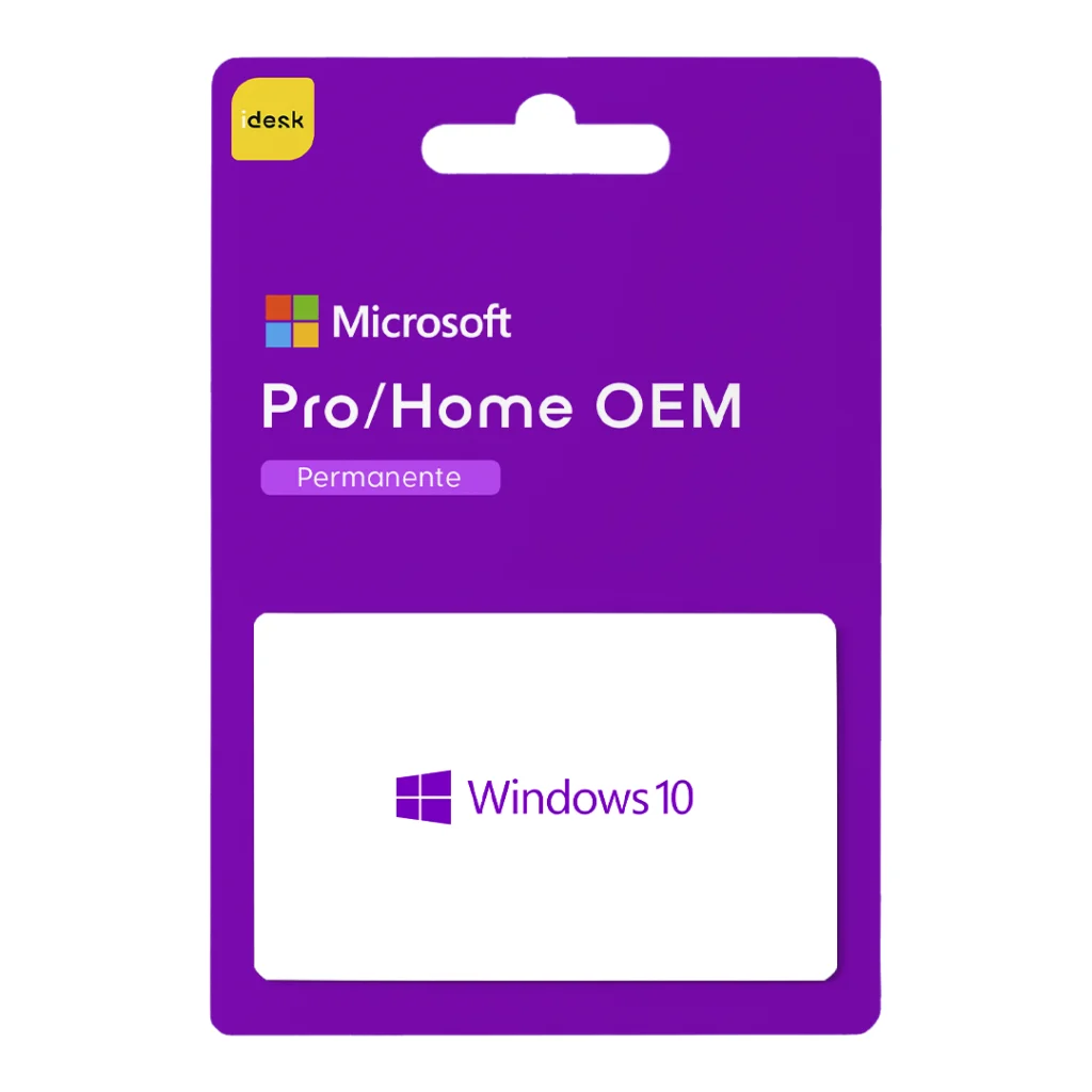 Licencia Microsoft Windows 10 Pro o Home OEM permanente - Innovodesk
